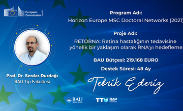 BAU Projesi Desteklenmeye Hak Kazandı